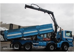 Żuraw samojezdny Scania G 420 + MANUAL + TIPPER +