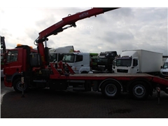 DAF CF 85.410 + FASSI 33ton + transporter edition + wi