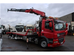 DAF CF 85.410 + FASSI 33ton + transporter edition + wi