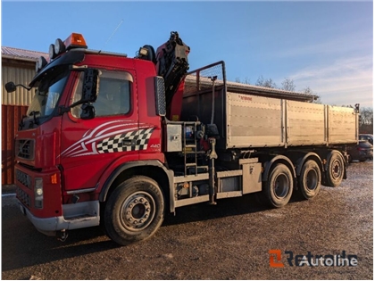 Volvo FM Sprzedam ciągnik siodłowy Volvo FM440 8X4 Kran med tippflak poprzez aukcję