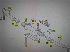 MERCEDES BUS TOURISMO STEERING AXLE A6294600292