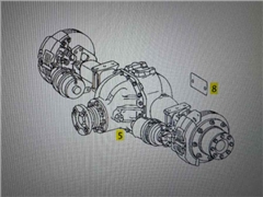 MERCEDES BUS TOURISMO REAR AXLE HO6 // 746218