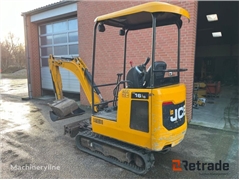 Sprzedam minikoparka JCB 16 C 1 - T3 poprzez aukcj