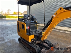 Sprzedam minikoparka JCB 16 C 1 - T3 poprzez aukcj