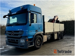 Mercedes Actros Sprzedam ciężarówkę burtowy Mercedes-Benz Actros 2548 poprzez aukcję