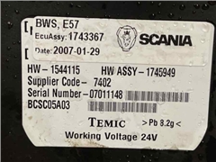 SCANIA ECU BWS 1743367