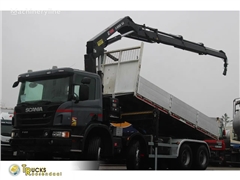 Żuraw samojezdny Scania P 410 + TIPPER + 8X4 + HIA