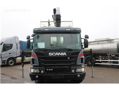 Żuraw samojezdny Scania P 410 + TIPPER + 8X4 + HIA