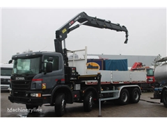 Żuraw samojezdny Scania P 410 + TIPPER + 8X4 + HIA