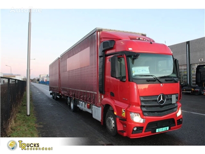 Mercedes Actros Ciężarówka furgon Mercedes-Benz Actros 2543 + 120M3 CUB + INCL TRAILER COMPLETE COMBI!