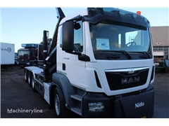 Żuraw samojezdny MAN TGS 35.400 + HMF 2120 + 8X4 +