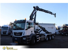 Żuraw samojezdny MAN TGS 35.400 + HMF 2120 + 8X4 +