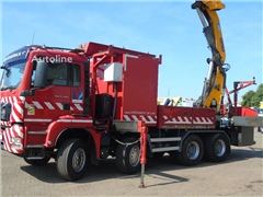 MAN TGS 35.440 + COPMA 450 6x + 8X4 + SPRING + MANUAL