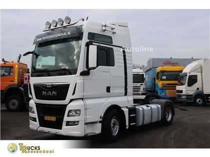 MAN TGX 18.440 + euro 6 + 405km + double tank + spoile