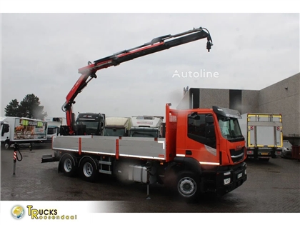Iveco Stralis 420 + 6x2 + FASSI F185 + EURO 6 + LOW KM +