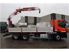 Iveco Stralis 420 + 6x2 + FASSI F185 + EURO 6 + LOW KM +