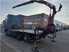 Żuraw samojezdny Volvo FH460, HMF 1244 Skip loadin