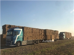 Volvo FH460, HMF 1244 Skip loading platform