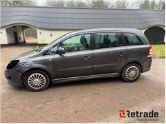 Sprzedam minivan Opel Zafira 1,7 cdti poprzez aukc