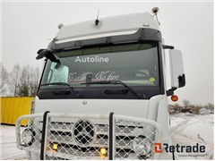 Mercedes Actros Sprzedam ciągnik siodłowy Mercedes-Benz ACTROS 480 Dragbil hydraulik snabblås med Tipptrailer 3-axlig PA poprzez aukcję + naczepa wywrotka