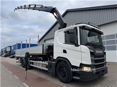 Żuraw samojezdny Scania G410 6x2 HIAB 232-E6 +1, P