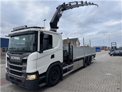 Żuraw samojezdny Scania G410 6x2 HIAB 232-E6 +1, P