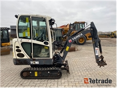 Sprzedam minikoparka Terex TC16 poprzez aukcję