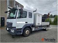 Mercedes 2014mod.  MB Atego 1324 m/Hiab 099-4 Hiduo kran