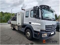 Mercedes 2014mod.  MB Atego 1324 m/Hiab 099-4 Hiduo kran