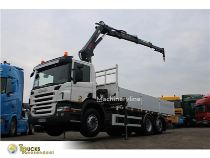 Żuraw samojezdny Scania P 360 +EURO 5 + HIAB 144 B