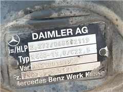 Tylny most Mercedes-Benz R440-13,0 2,277 do ciągni