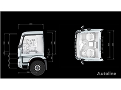 Kabina Mercedes-Benz Actros MP4 do Mercedes-Benz A