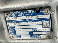 Skrzynia biegów DAF 12AS2331TD 1912141 do ciągnika