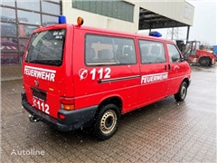 Bus pasażerski Volkswagen T 4 2,4 D Feuerwehr AHK