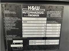 Naczepa wywrotka H&W ANDERE H+W Kipper Kran Pa