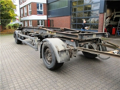 Przyczepa do przewozu kontenerów Hüffermann HSA 18