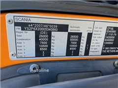 Śmieciarka Scania Scania P 360 6x2 Faun VarioPress