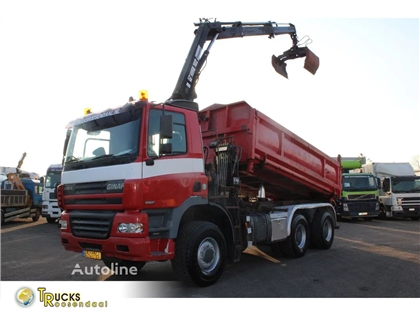 Ginaf X 3335 S + 6X6 + HIAB 102 + 3SIDE TIPPER