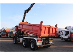 Ginaf X 3335 S + 6X6 + HIAB 102 + 3SIDE TIPPER