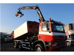 Ginaf X 3335 S + 6X6 + HIAB 102 + 3SIDE TIPPER