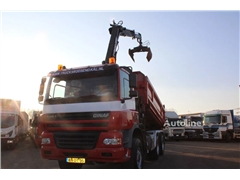 Ginaf X 3335 S + 6X6 + HIAB 102 + 3SIDE TIPPER