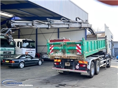 DAF CF 85.410 ATE, Hiab 166, 6x4 Steel spring