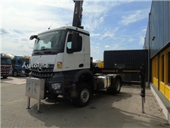 Mercedes Arocs 2051 + 4X4 + HIAB 302 E6 / JIB 70 X 4 + 10 E
