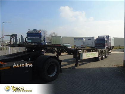 Naczepa do przewozu kontenerów Pacton 3 AXLE