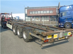 Naczepa do przewozu kontenerów Pacton 3 AXLE