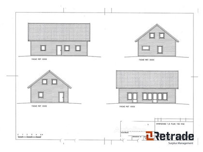 Sprzedam dom mobilny Hus stomme 1.5 plans lågenerg