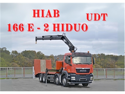 MAN TGS 35.360  HIAB 166 E - 2 HIDUO + PILOT  ST