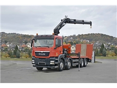 MAN TGS 35.360  HIAB 166 E - 2 HIDUO + PILOT  ST