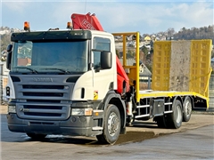 SCANIA P310  LAWETA 7,50 m + FASSI F170A.22 + PIL