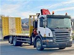 SCANIA P310  LAWETA 7,50 m + FASSI F170A.22 + PIL